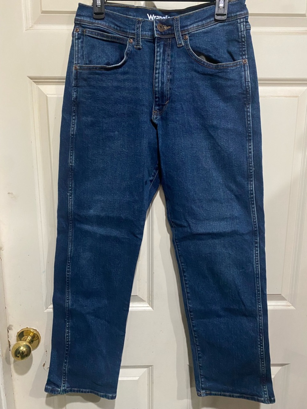 Wrangler Men's Indigo Straight Leg Jeans 30x30